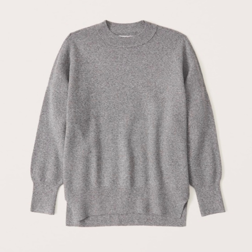 ABERCROMBIE LUXELOFT OVERSIZED LEGGING FRIENDLY CREW SWEATER